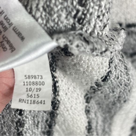 Lane Bryant 22/24 Rayon Blend Open Front Long Soft Knit Duster Striped Cardigan - Picture 15 of 15